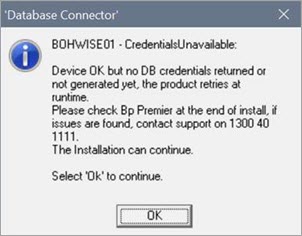 Bp Premier Oxford SP1 Exit Code 16