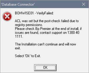 Bp Premier Oxford SP1 Exit Code 2
