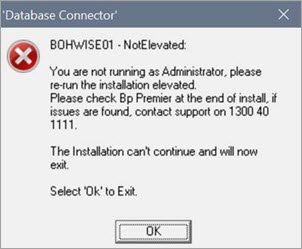 Bp Premier Oxford SP1 Exit Code 3