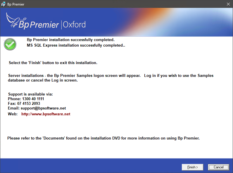 Successful Install Screen Orchid ISO