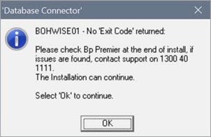 No Exit Code