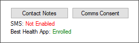 Best Health App Patient Enrolment Status
