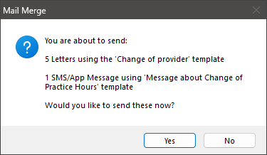 Health Awareness Mail Merge confirm