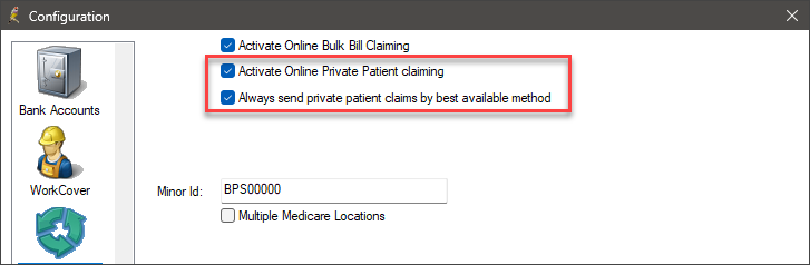 Enable online patient claiming