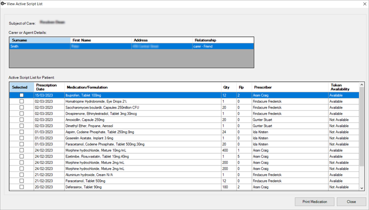 View Active Script List